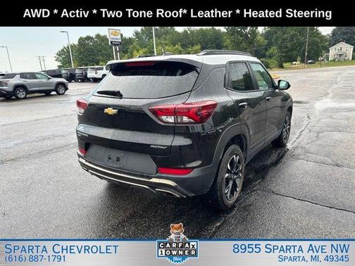 Black Metallic 2023 Chevrolet Trailblazer ACTIV