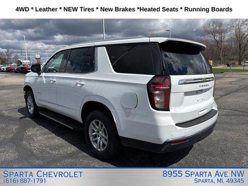 Summit White 2021 Chevrolet Tahoe LT