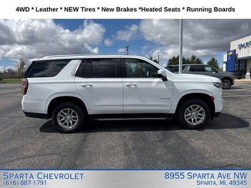 Summit White 2021 Chevrolet Tahoe LT