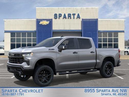 Sterling Gray Metallic 2026 Chevrolet Silverado 1500 LT Trail Boss