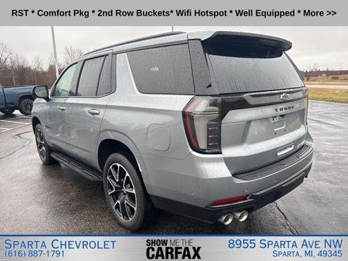 Sterling Gray Metallic 2025 Chevrolet Tahoe RST