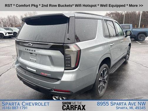 Sterling Gray Metallic 2025 Chevrolet Tahoe RST