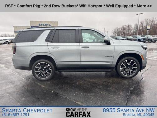 Sterling Gray Metallic 2025 Chevrolet Tahoe RST