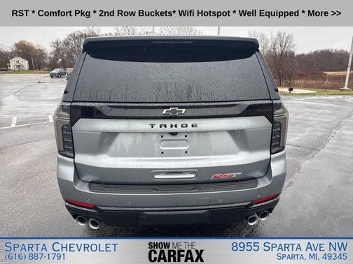 Sterling Gray Metallic 2025 Chevrolet Tahoe RST