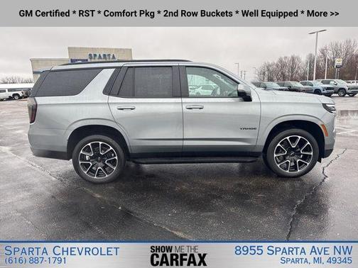 Sterling Gray Metallic 2025 Chevrolet Tahoe RST