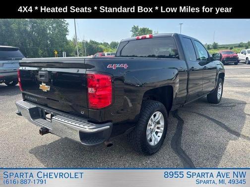 Black 2016 Chevrolet Silverado 1500 LT