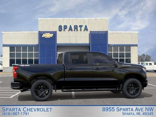 Black 2026 Chevrolet Silverado 1500 RST