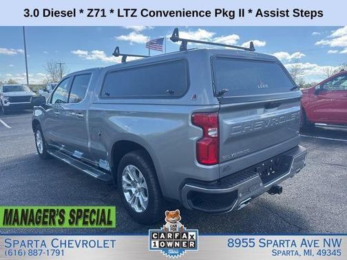 Sterling Gray Metallic 2024 Chevrolet Silverado 1500 LTZ