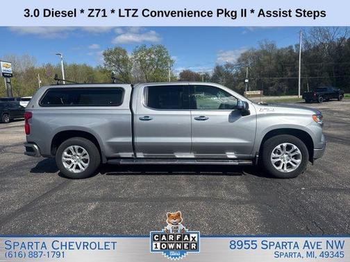 Sterling Gray Metallic 2024 Chevrolet Silverado 1500 LTZ
