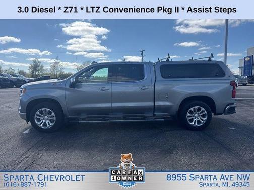 Sterling Gray Metallic 2024 Chevrolet Silverado 1500 LTZ