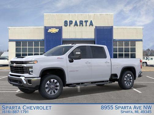 Summit White 2026 Chevrolet Silverado 3500 LT