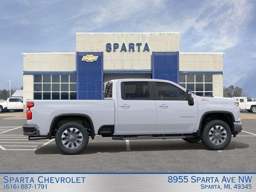Summit White 2026 Chevrolet Silverado 3500 LT