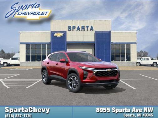 Red 2026 Chevrolet Trax LT