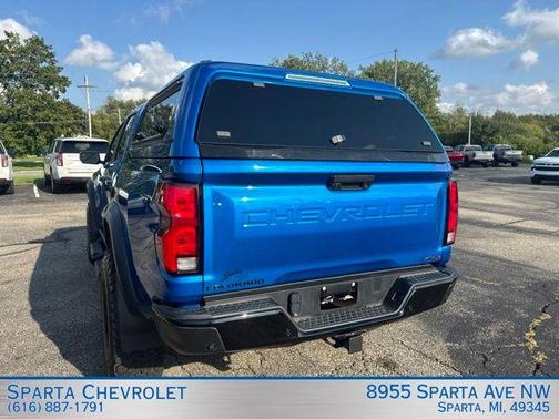 Glacier Blue Metallic 2024 Chevrolet Colorado ZR2