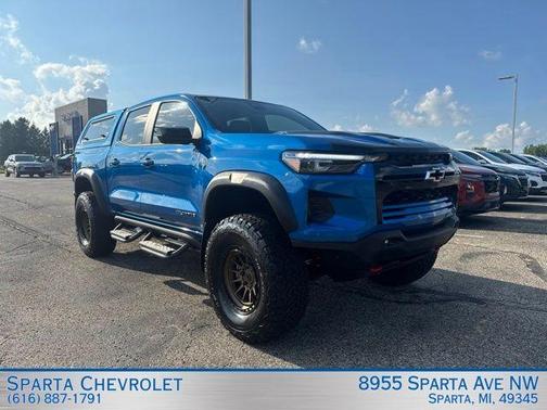 Glacier Blue Metallic 2024 Chevrolet Colorado ZR2