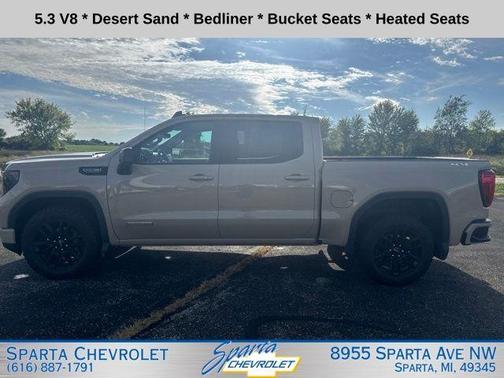 Desert Sand 2022 GMC Sierra 1500 Elevation