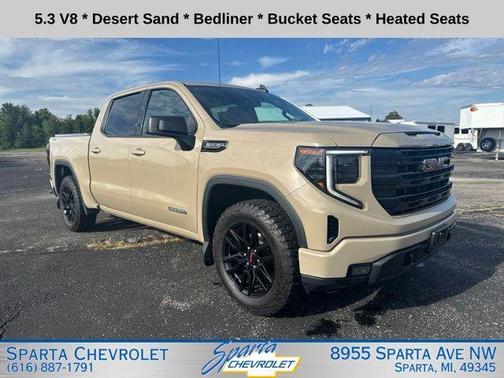 Desert Sand 2022 GMC Sierra 1500 Elevation