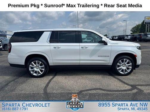 Pearl 2024 Chevrolet Suburban High Country
