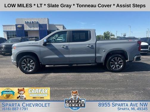Slate Gray Metallic 2024 Chevrolet Silverado 1500 LT