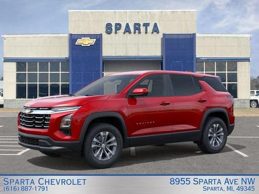 Radiant Red 2026 Chevrolet Equinox LT