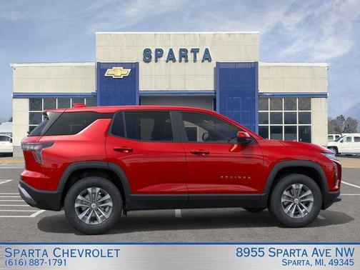 Radiant Red 2026 Chevrolet Equinox LT