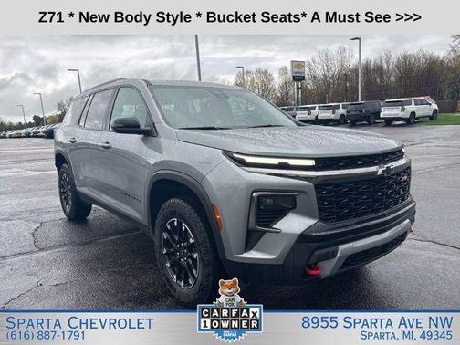 Gray 2025 Chevrolet Traverse Z71