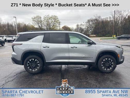 Gray 2025 Chevrolet Traverse Z71