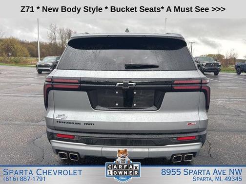 Gray 2025 Chevrolet Traverse Z71