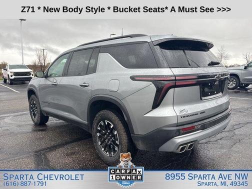 Gray 2025 Chevrolet Traverse Z71