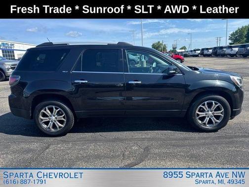 Carbon Black Metallic 2015 GMC Acadia SLT-1