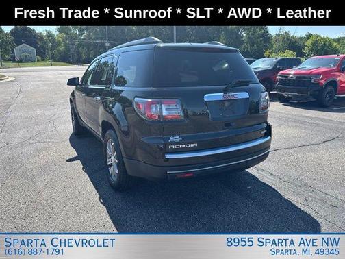 Carbon Black Metallic 2015 GMC Acadia SLT-1