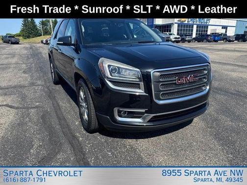 Carbon Black Metallic 2015 GMC Acadia SLT-1