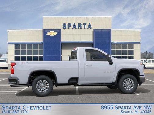 Summit White 2026 Chevrolet Silverado 3500 LT