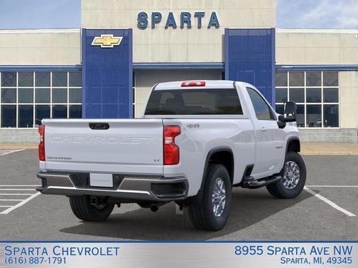 Summit White 2026 Chevrolet Silverado 3500 LT