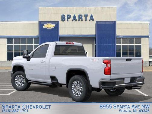 Summit White 2026 Chevrolet Silverado 3500 LT