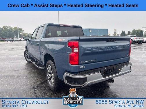 Lakeshore Blue 2024 Chevrolet Silverado 1500 LT