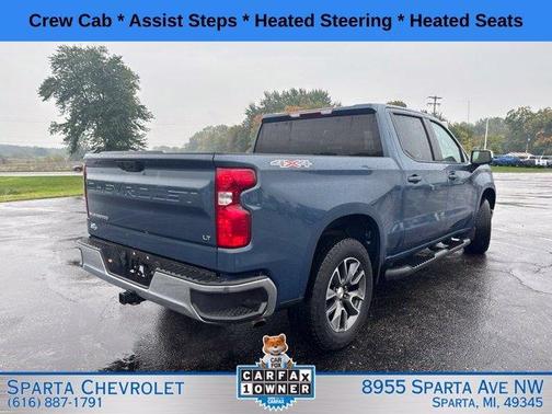 Lakeshore Blue 2024 Chevrolet Silverado 1500 LT