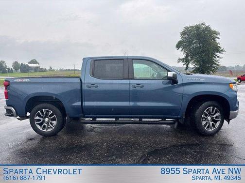 Lakeshore Blue 2024 Chevrolet Silverado 1500 LT