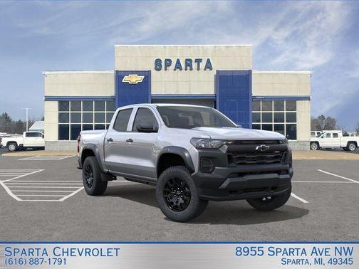 Sterling Gray Metallic 2026 Chevrolet Colorado Trail Boss