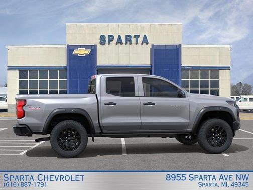 Sterling Gray Metallic 2026 Chevrolet Colorado Trail Boss