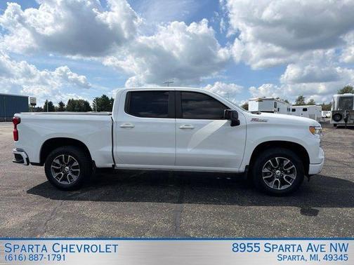 Summit White 2024 Chevrolet Silverado 1500 RST