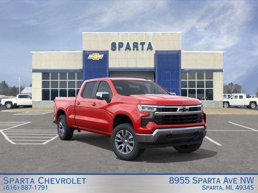 Red 2026 Chevrolet Silverado 1500 LT