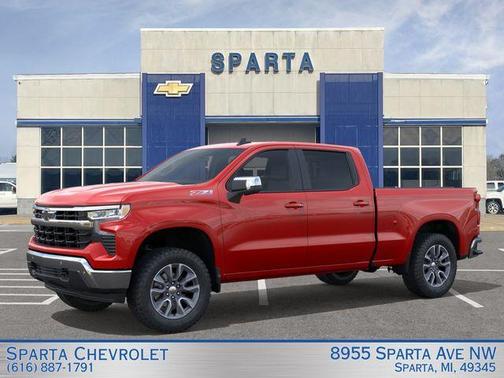 Red 2026 Chevrolet Silverado 1500 LT