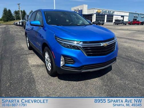 Rip Tide Blue 2024 Chevrolet Equinox LT