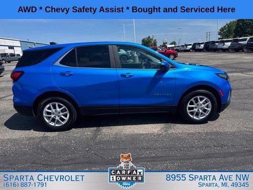 Rip Tide Blue 2024 Chevrolet Equinox LT