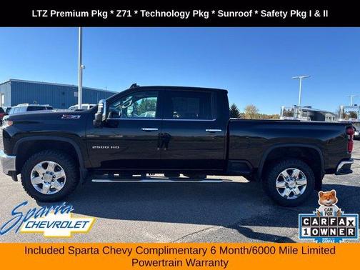 Black 2020 Chevrolet Silverado 2500 LTZ