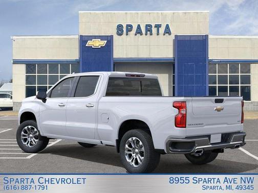 Summit White 2026 Chevrolet Silverado 1500 LTZ