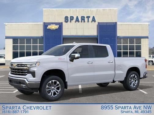 Summit White 2026 Chevrolet Silverado 1500 LTZ