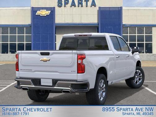 Summit White 2026 Chevrolet Silverado 1500 LTZ