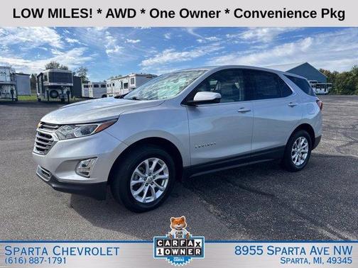 Silver Ice Metallic 2019 Chevrolet Equinox 2LT